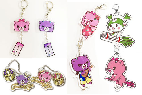 アクリルチャーム